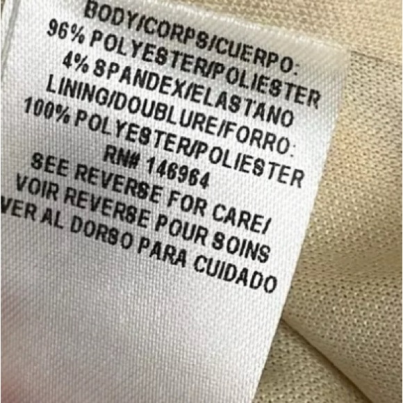 Julia Jordan Women's Ivory Sequin Fit & Flare Velvet Sheath Dress Size 14 - Picture 13 of 16